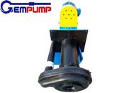 Non Clog 5 Vanes Vertical Submerged Centrifugal Pump For Sand Dredge