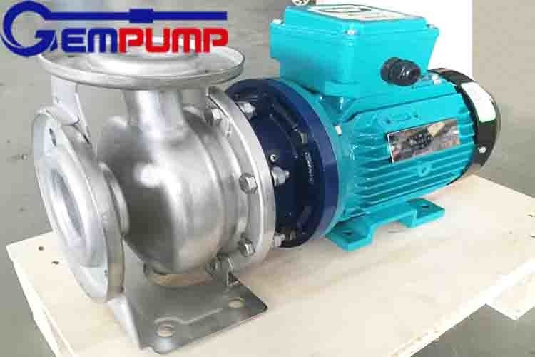 ZS Type Stainless Steel Centrifugal Pump IP55 Single Stage